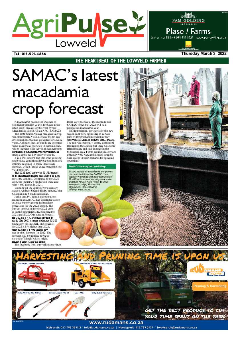 Agri Pulse 3 March 2022 page 1