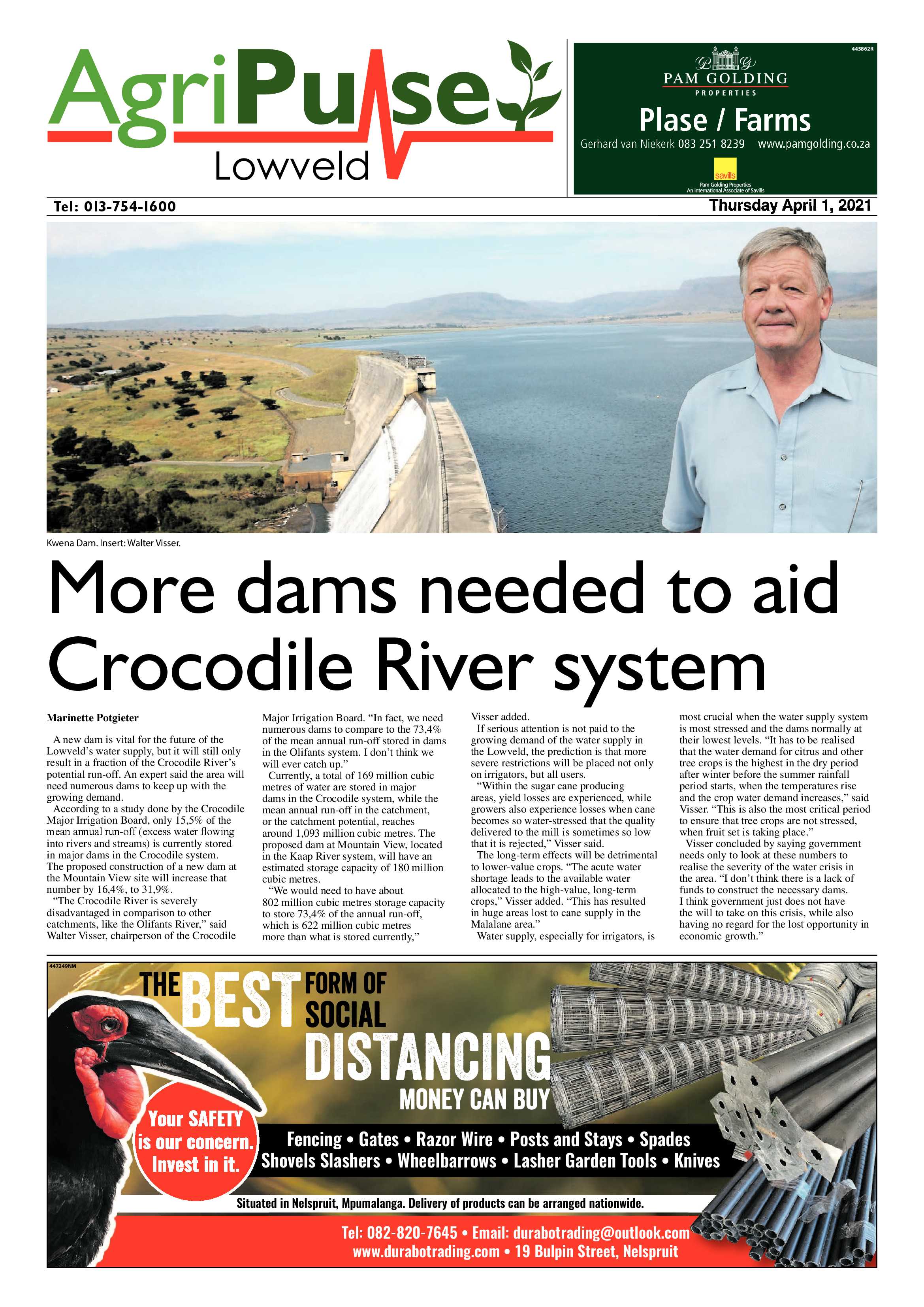 AgriPulse April 2021 page 1