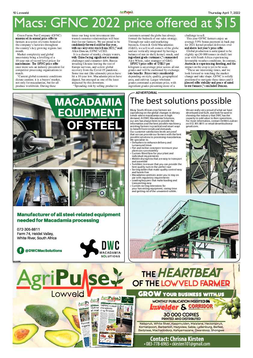 AgriPulse April 2022 page 10
