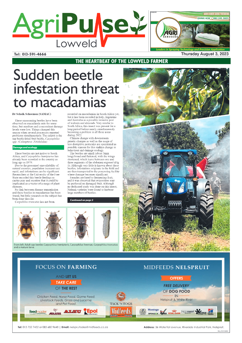 AgriPulse August 2023 page 1