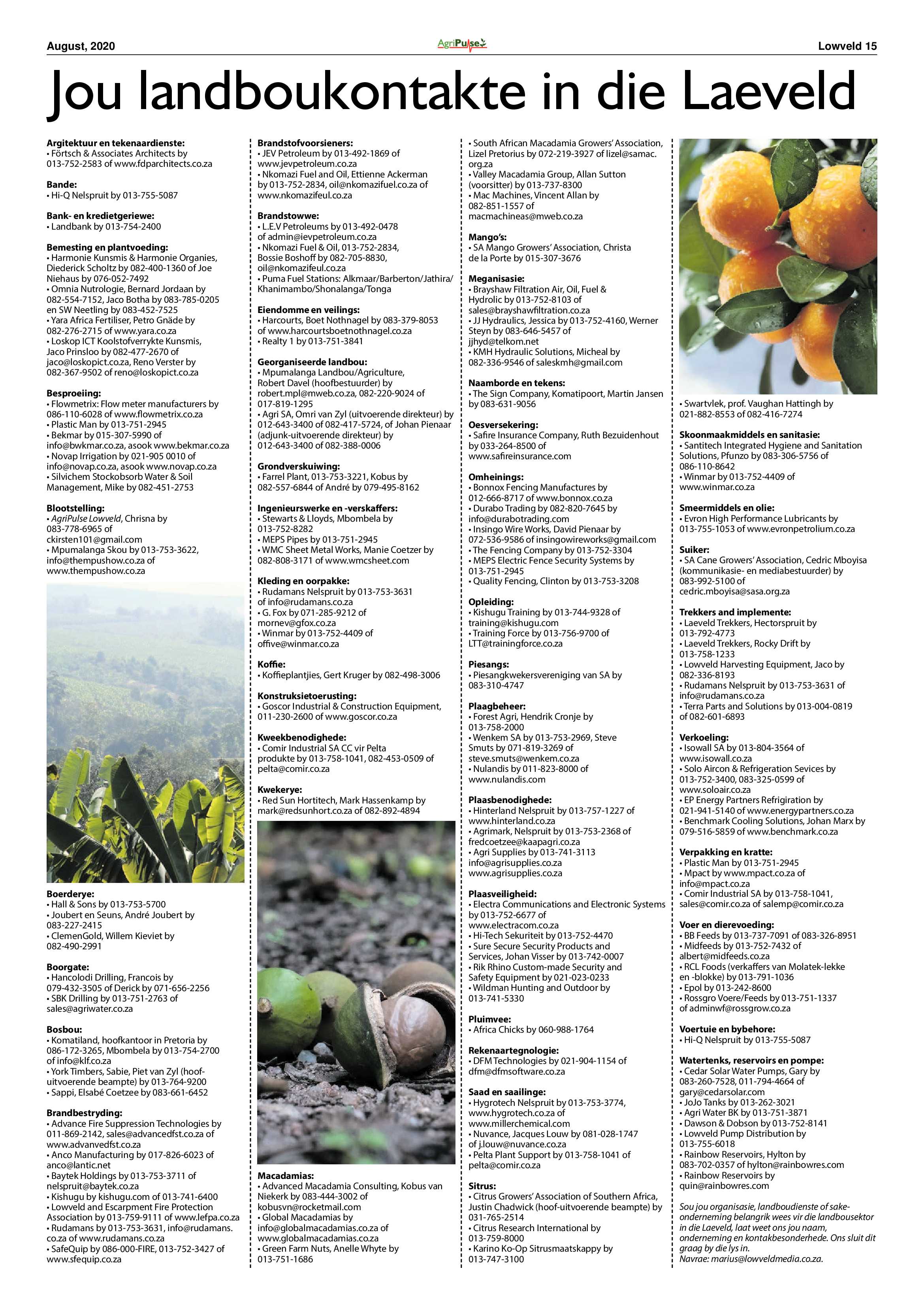 AgriPulse August Edition 2020 page 15