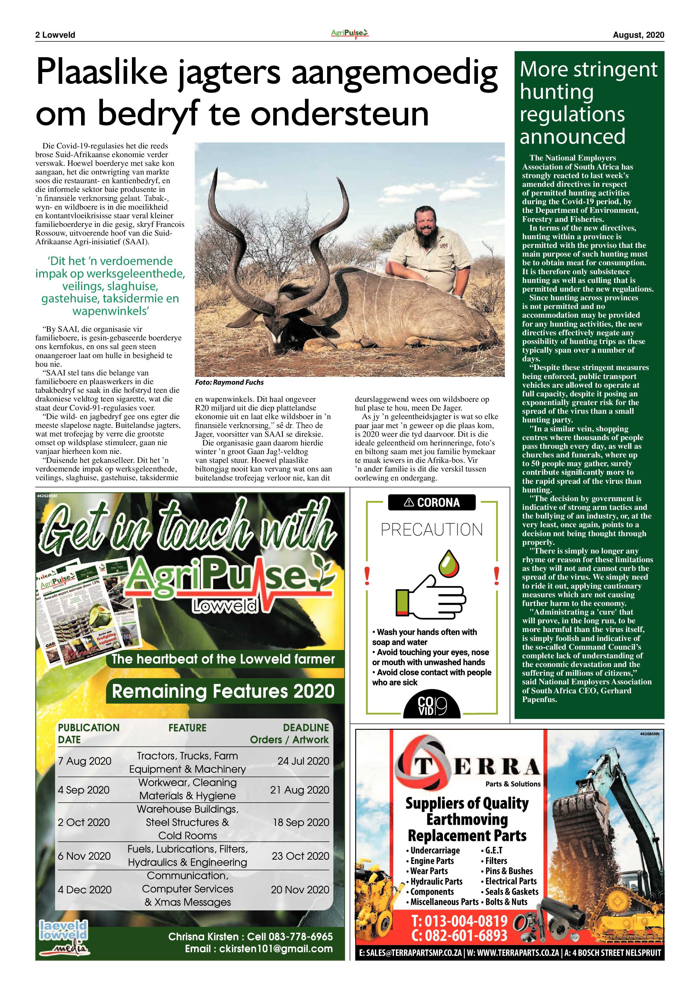 AgriPulse August Edition 2020 page 2