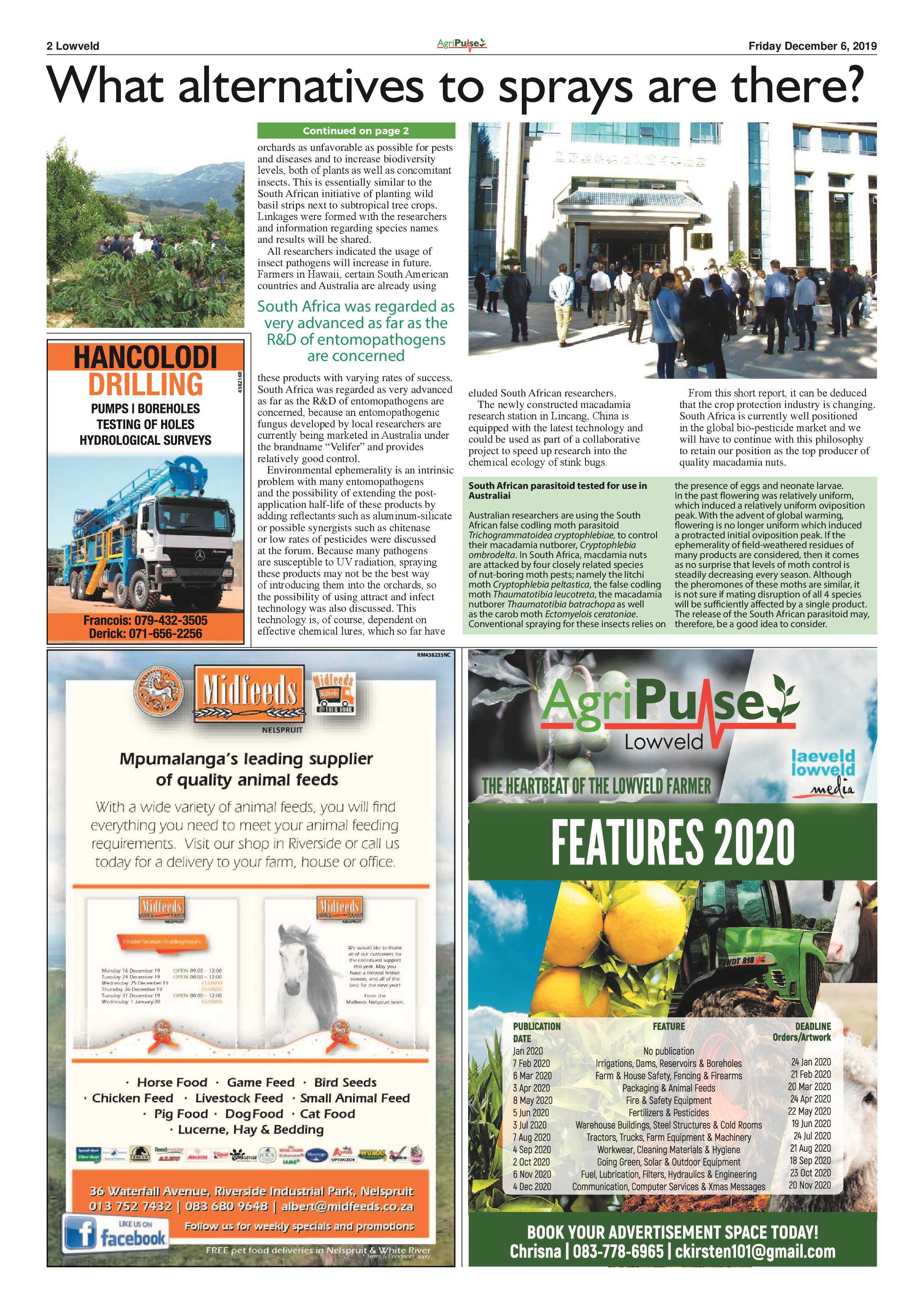 AgriPulse December 2019 page 2