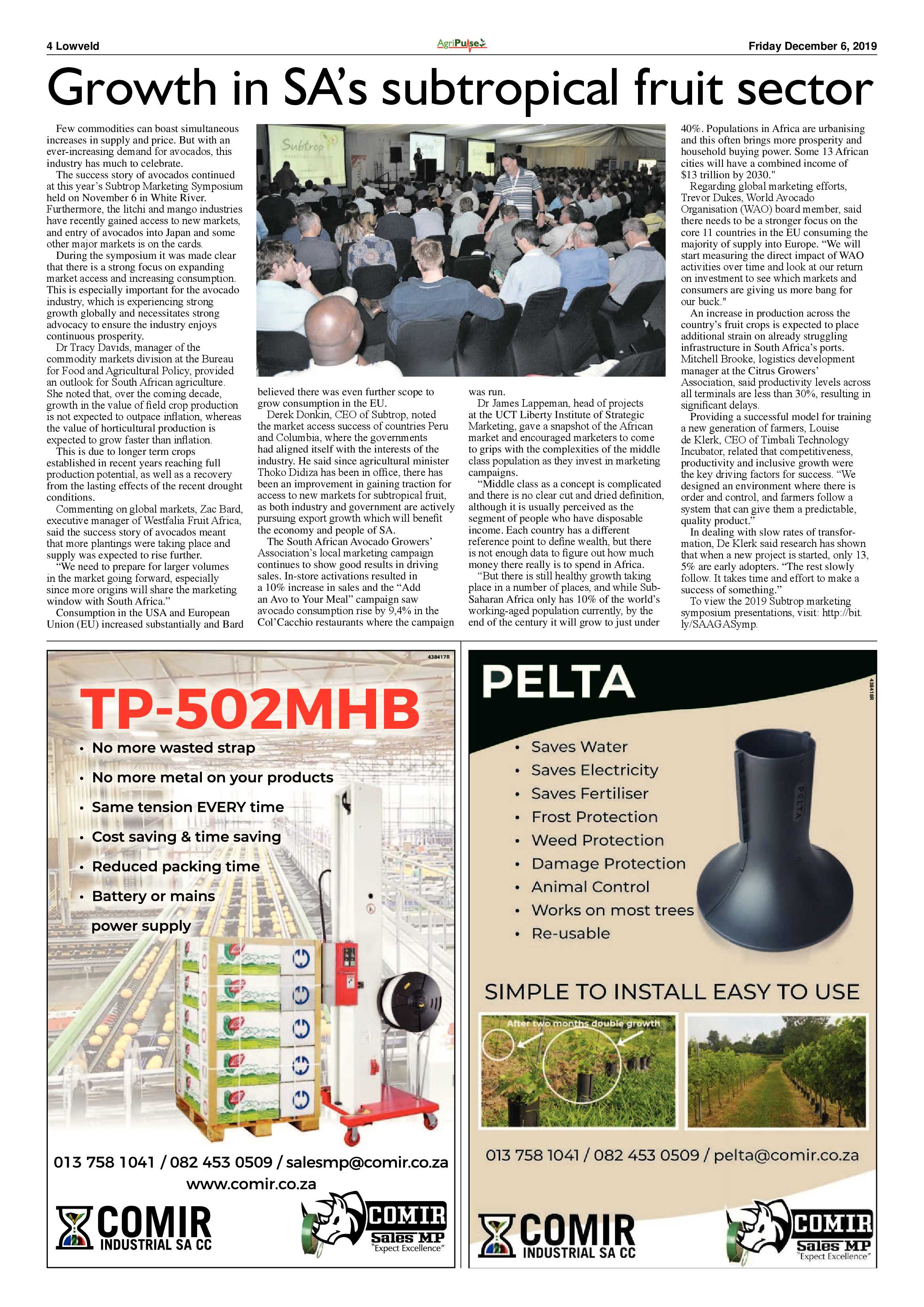 AgriPulse December 2019 page 4