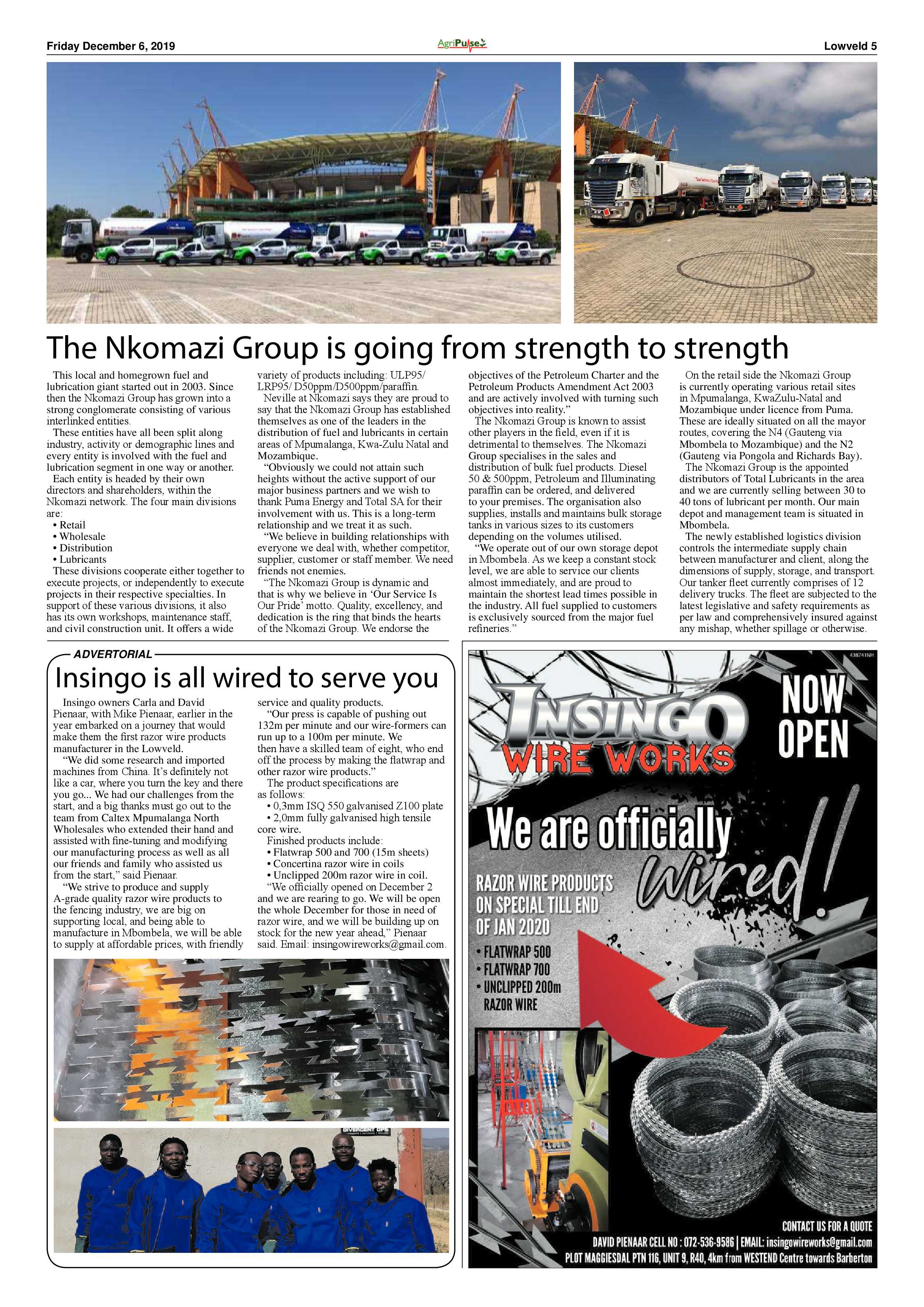 AgriPulse December 2019 page 5