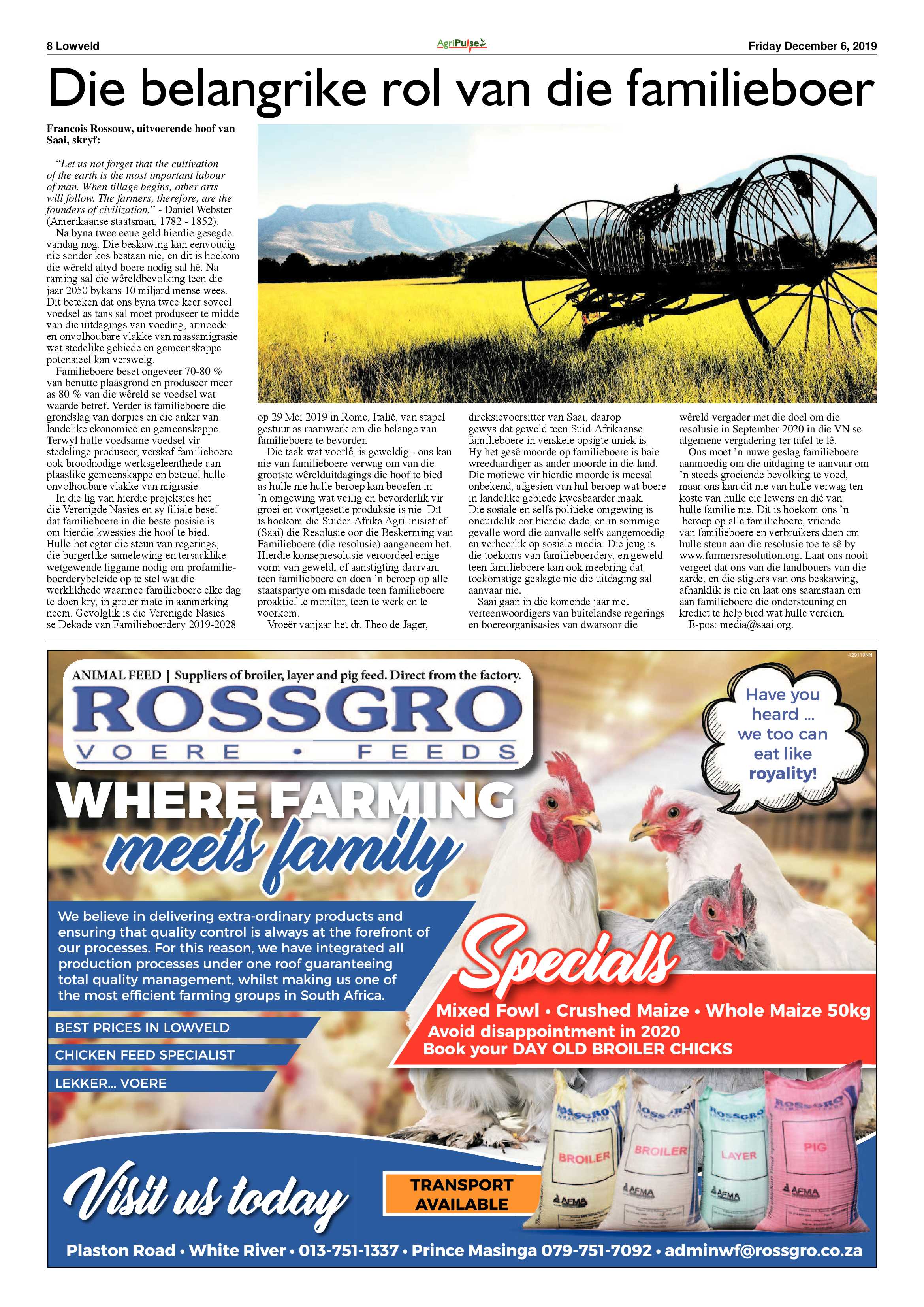 AgriPulse December 2019 page 8