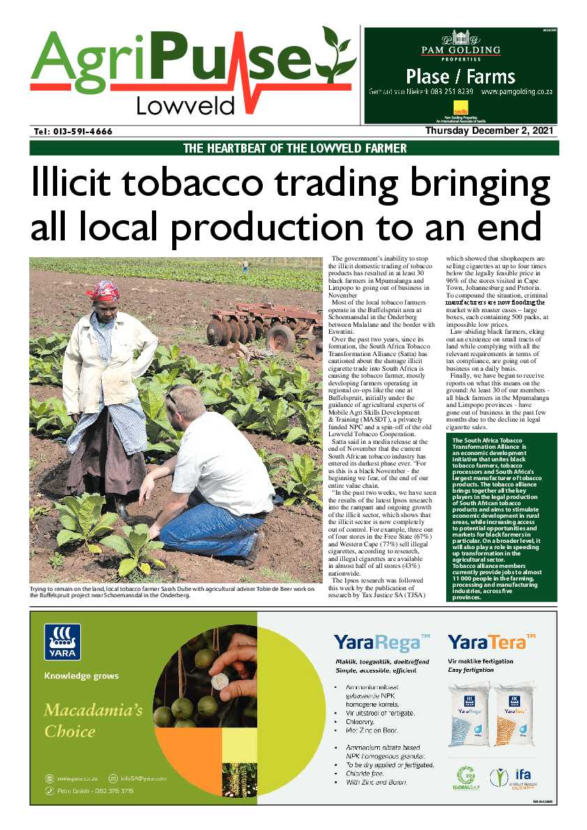 AgriPulse December 2021 page 1