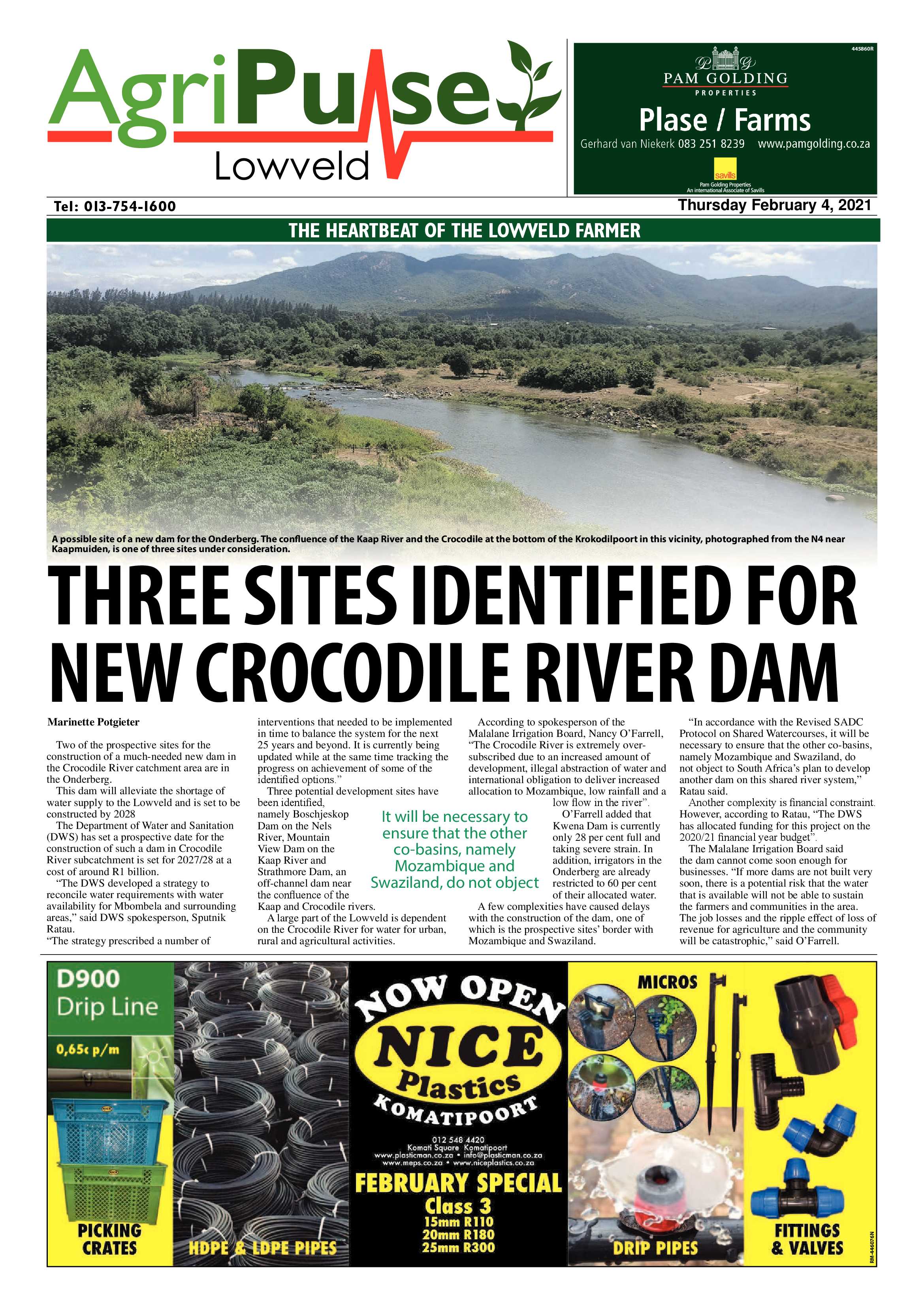 AgriPulse February 2021 page 1