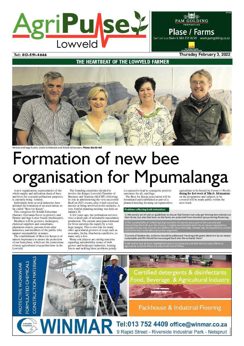 AgriPulse February 2022 page 1