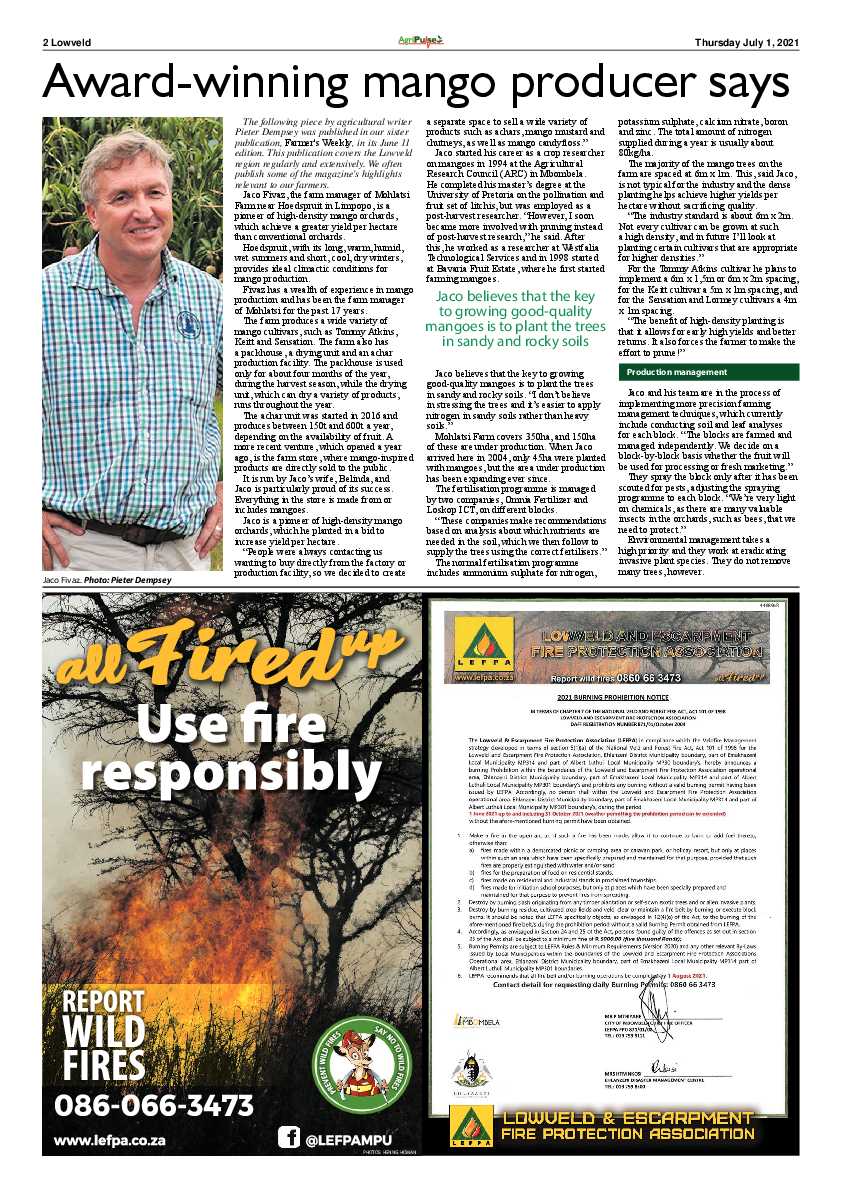 AgriPulse July 2021 page 2