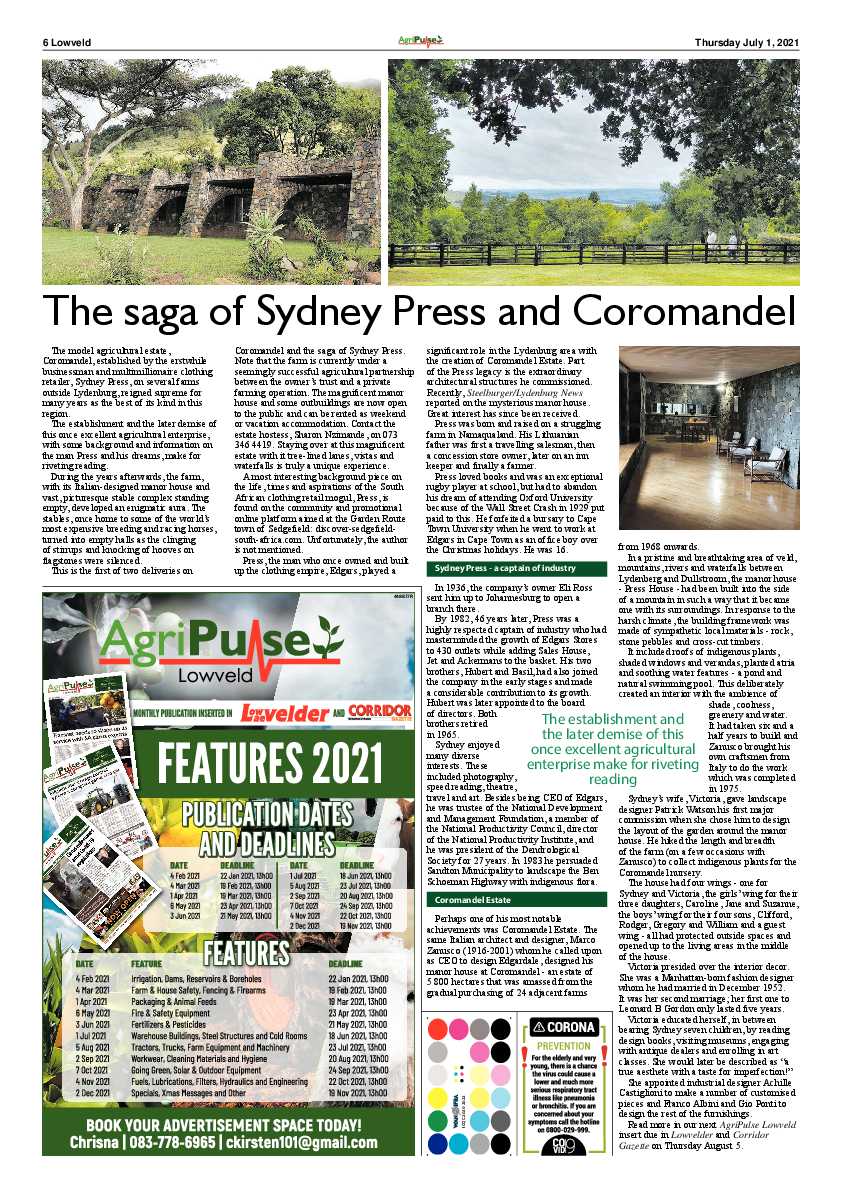 AgriPulse July 2021 page 6