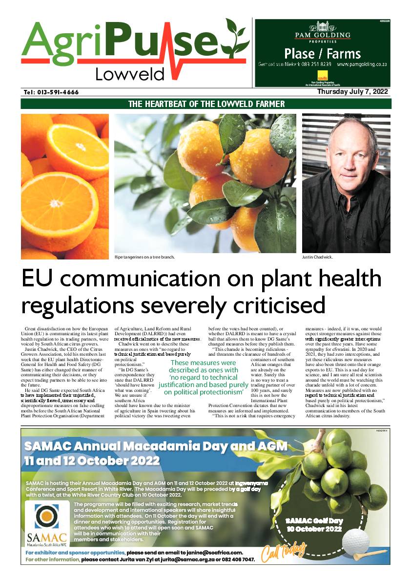 AgriPulse July 2022 page 1