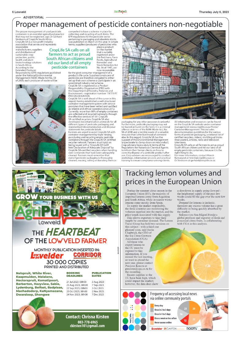 AgriPulse July 2023 page 6