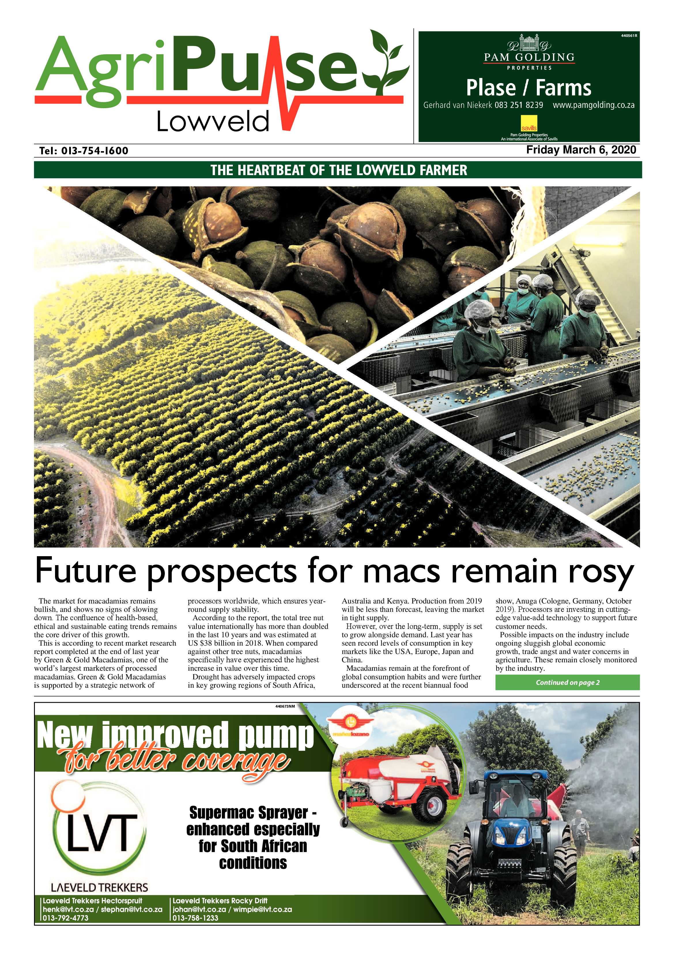 AgriPulse March 2020 page 1