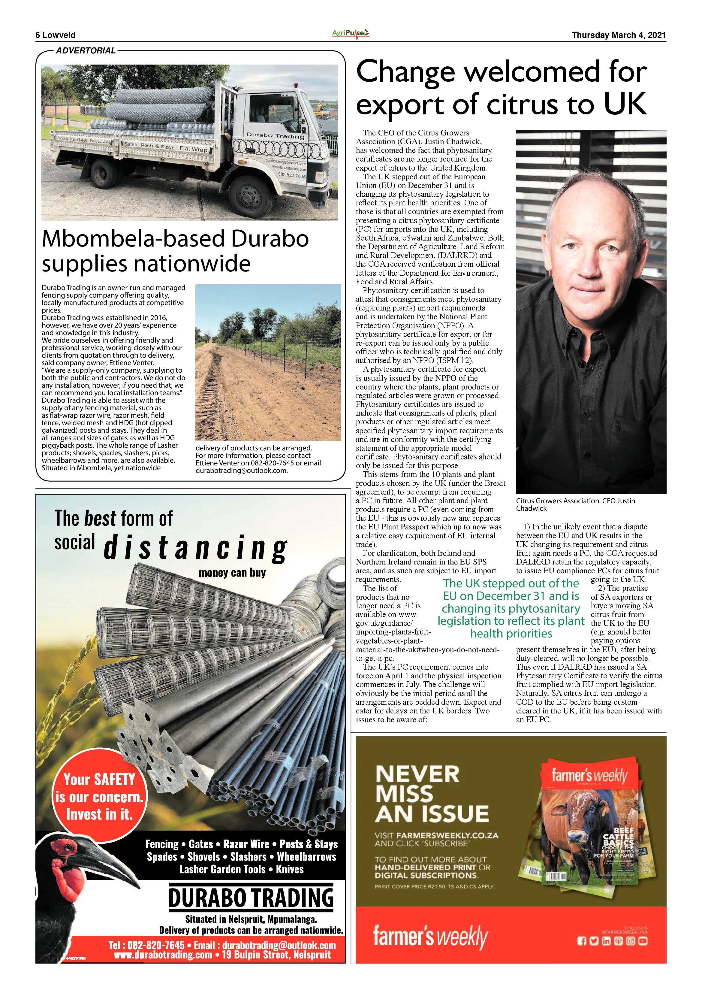 AgriPulse March 2021 page 6