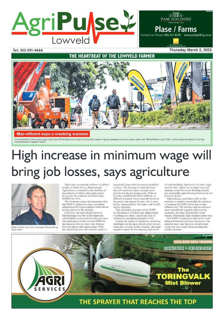 AgriPulse March 2023 page 1