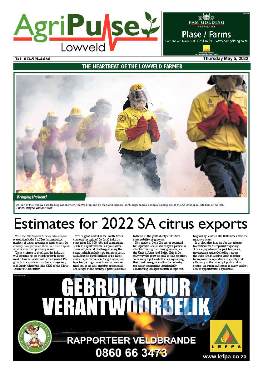 AgriPulse May 2022 page 1