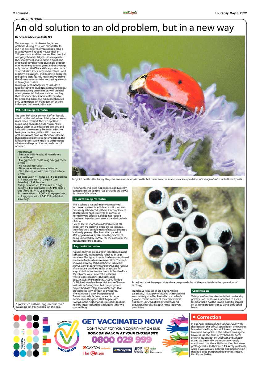 AgriPulse May 2022 page 2