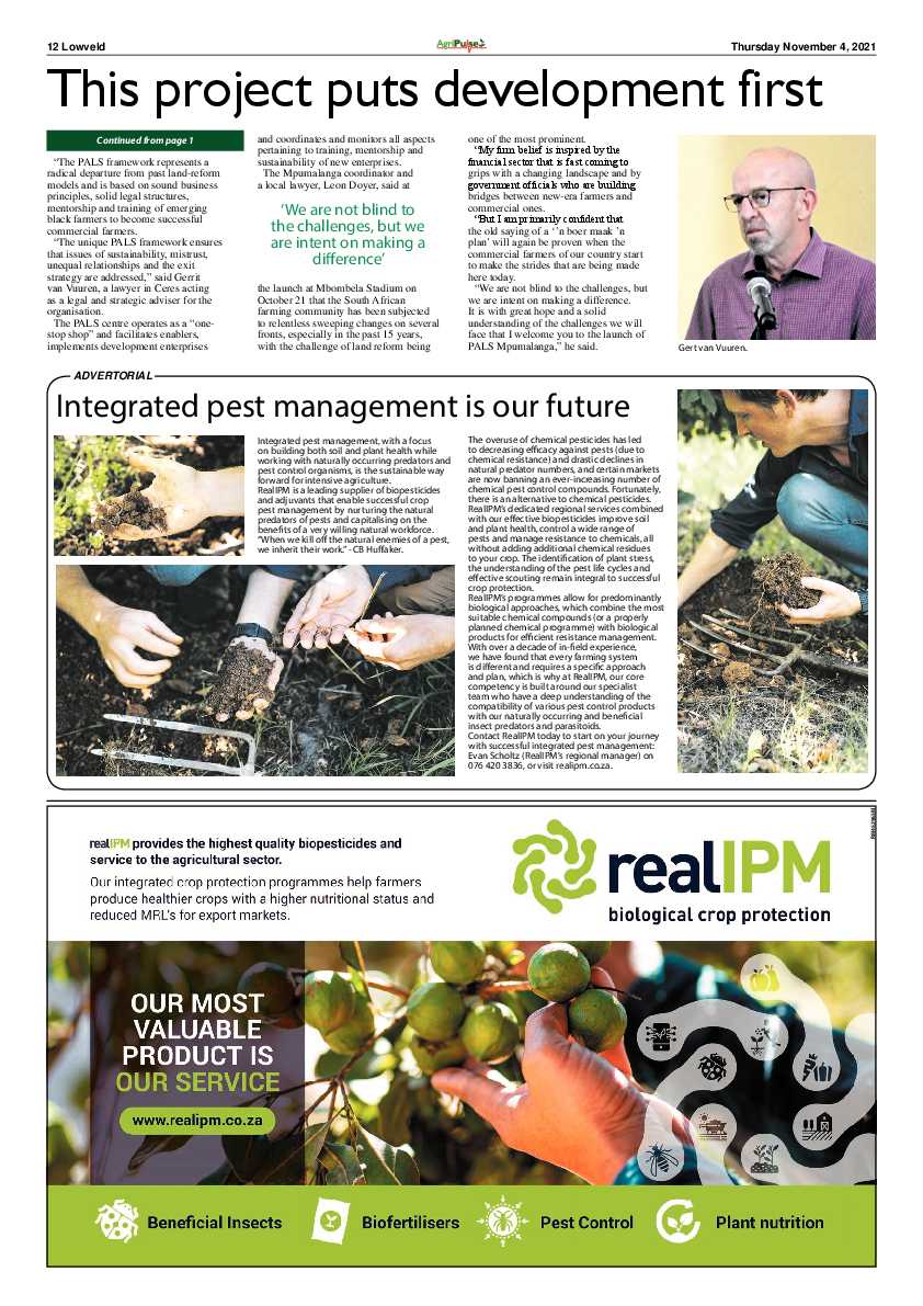AgriPulse November 2021 page 12