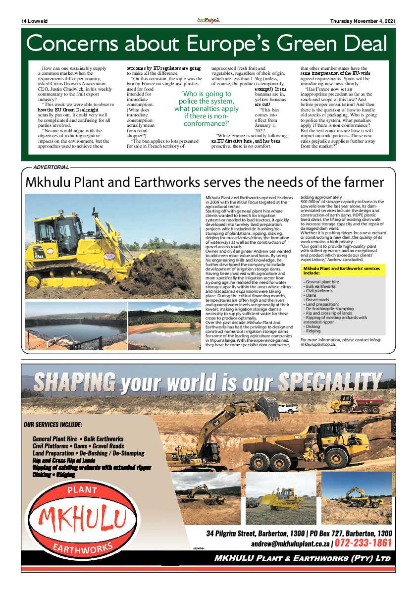 AgriPulse November 2021 page 14