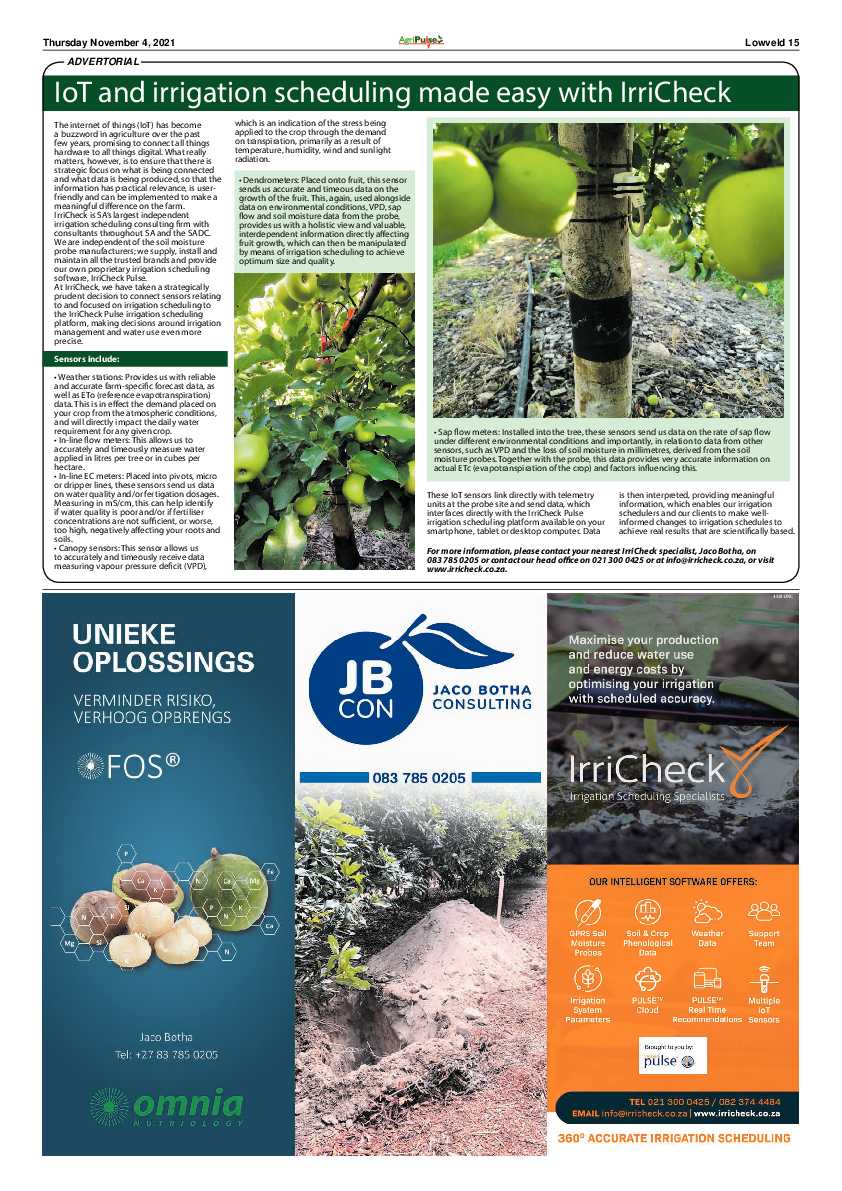 AgriPulse November 2021 page 15