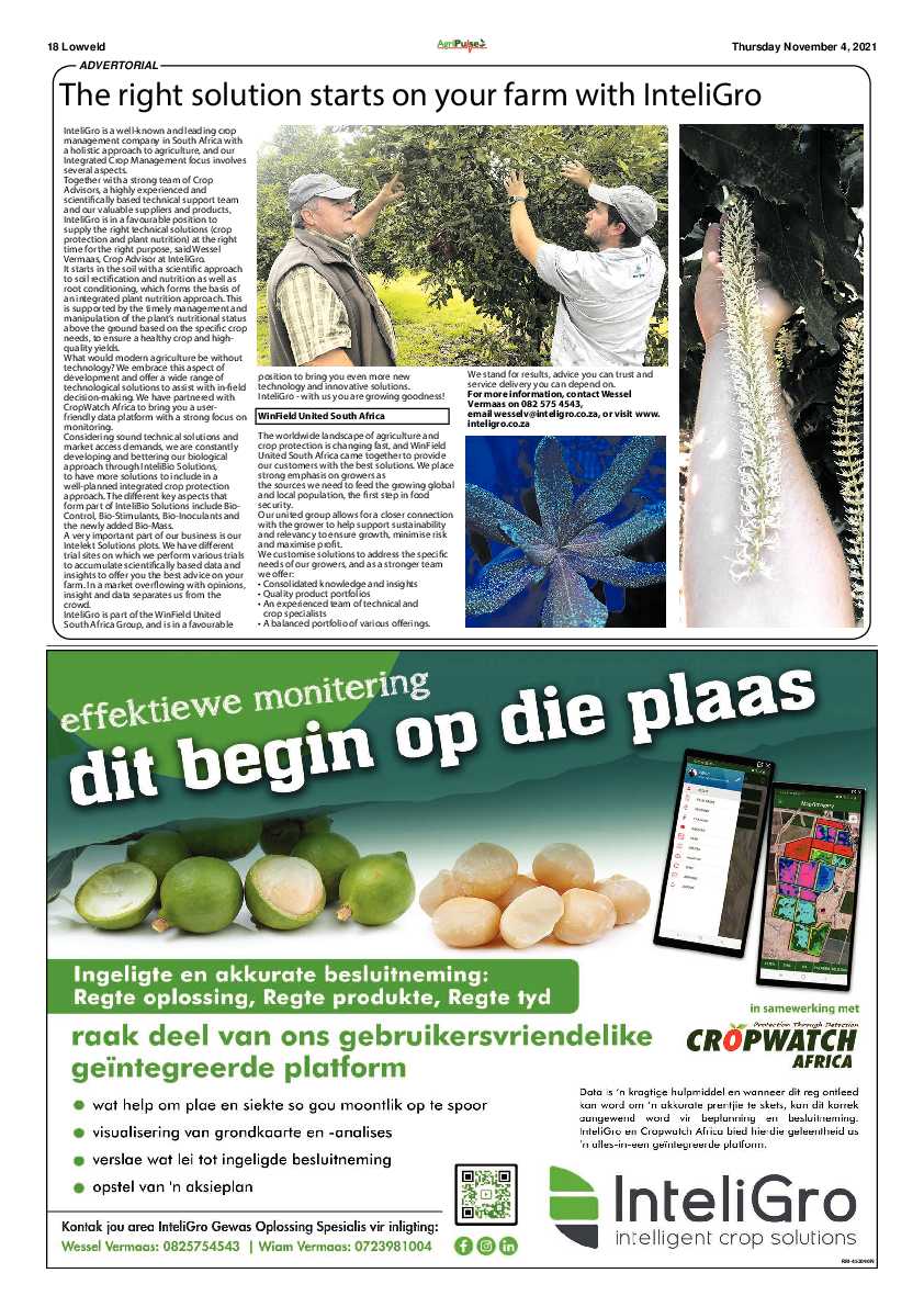 AgriPulse November 2021 page 18