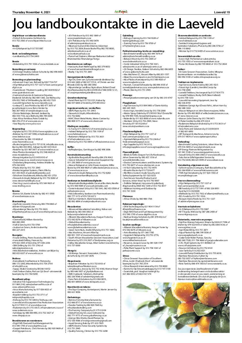 AgriPulse November 2021 page 19