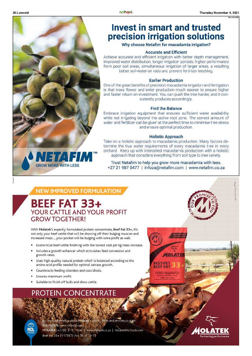 AgriPulse November 2021 page 20