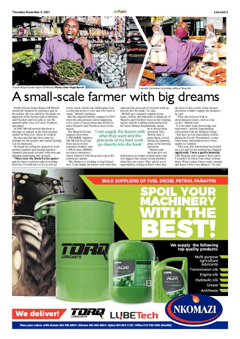 AgriPulse November 2021 page 3