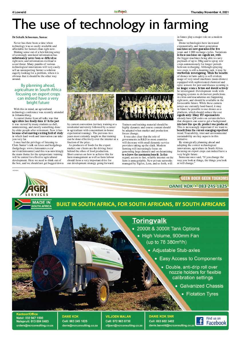 AgriPulse November 2021 page 4