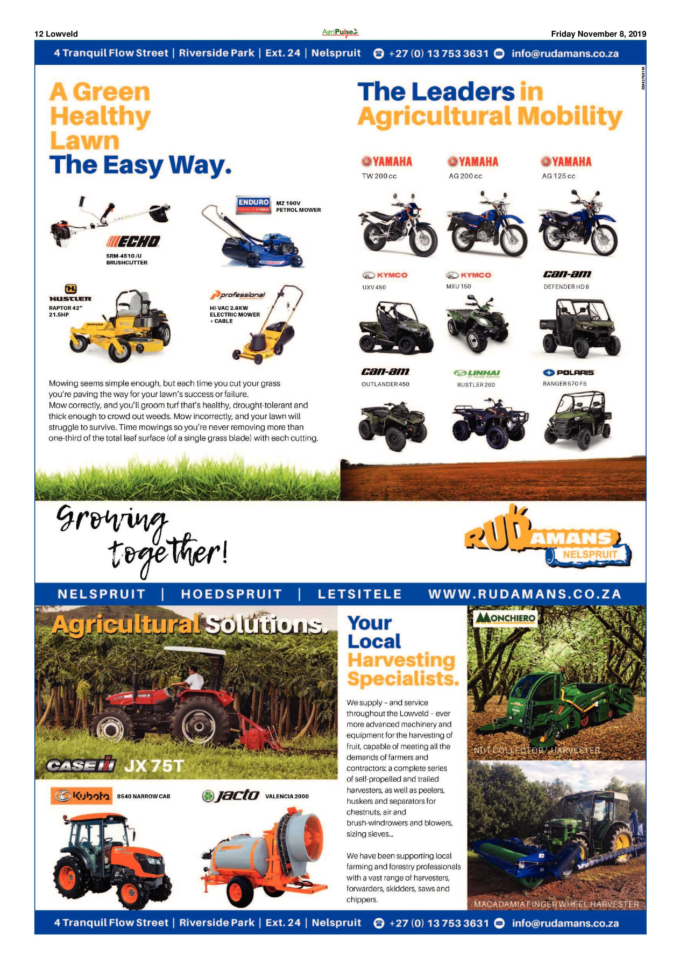 AgriPulse November Edition 2019 page 12