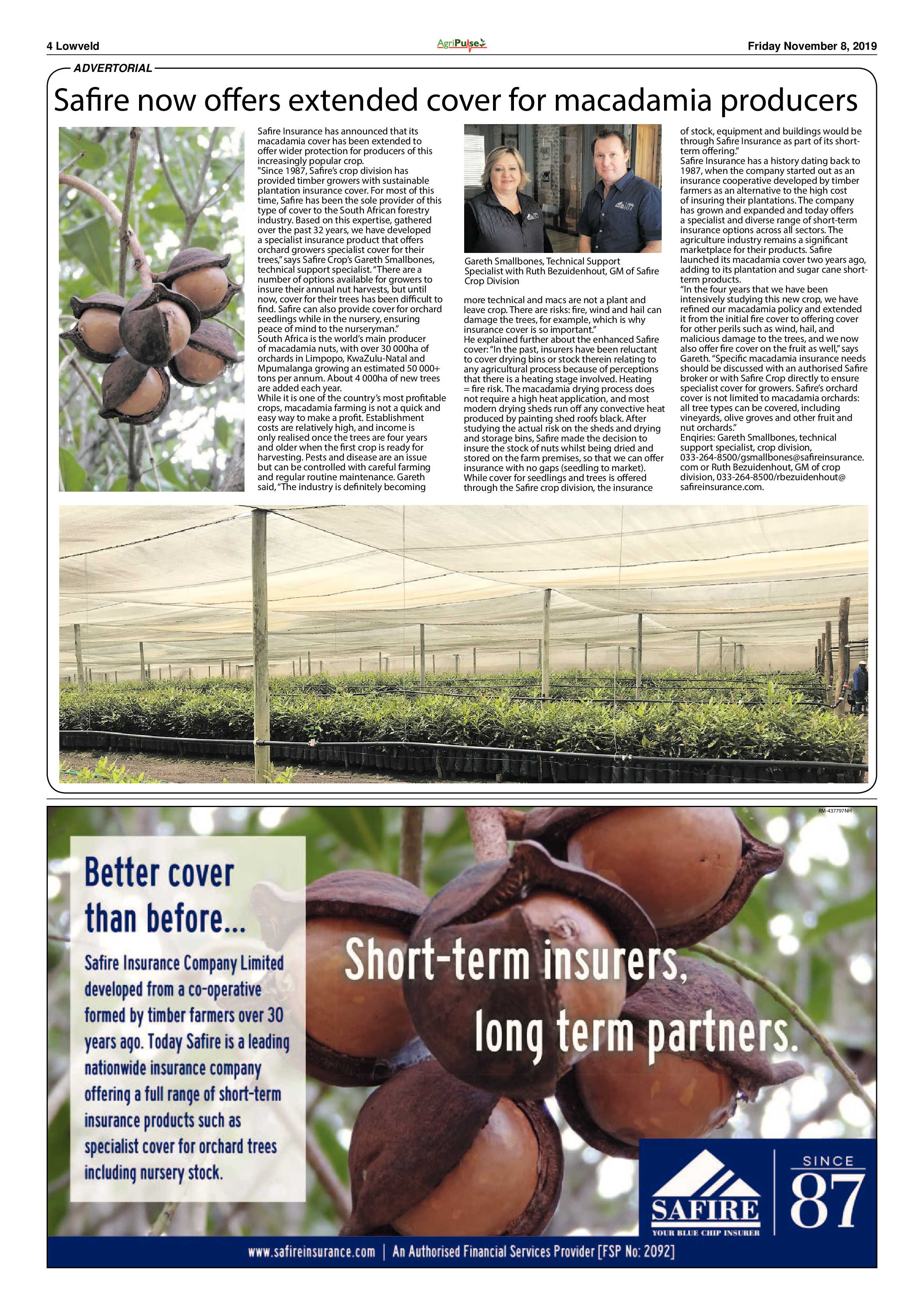 AgriPulse November Edition 2019 page 4