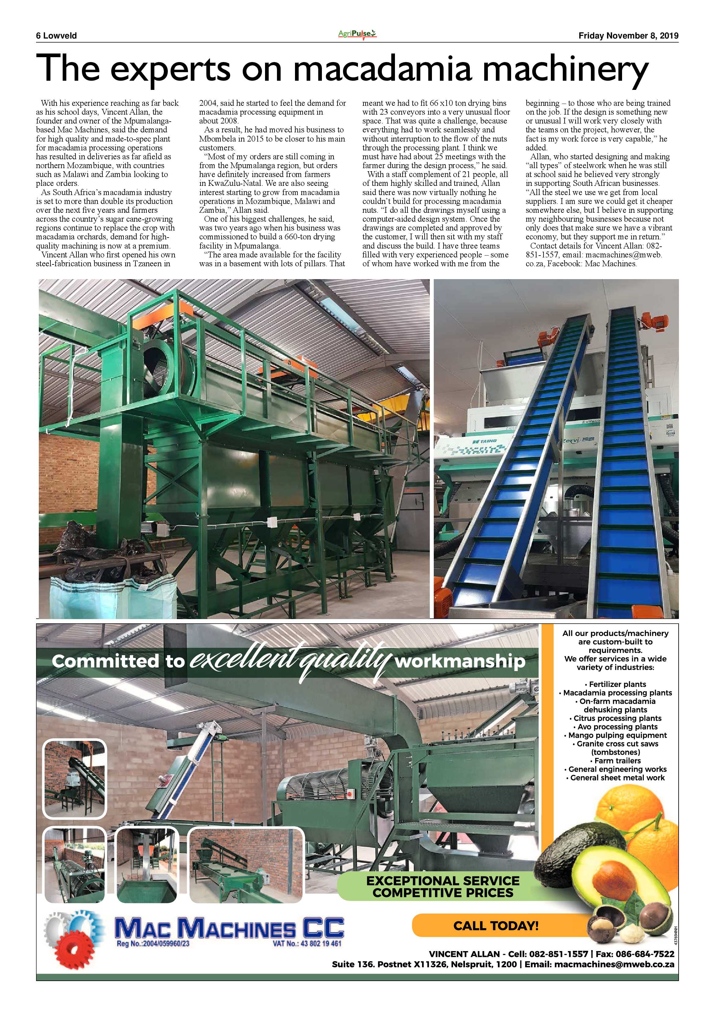 AgriPulse November Edition 2019 page 6