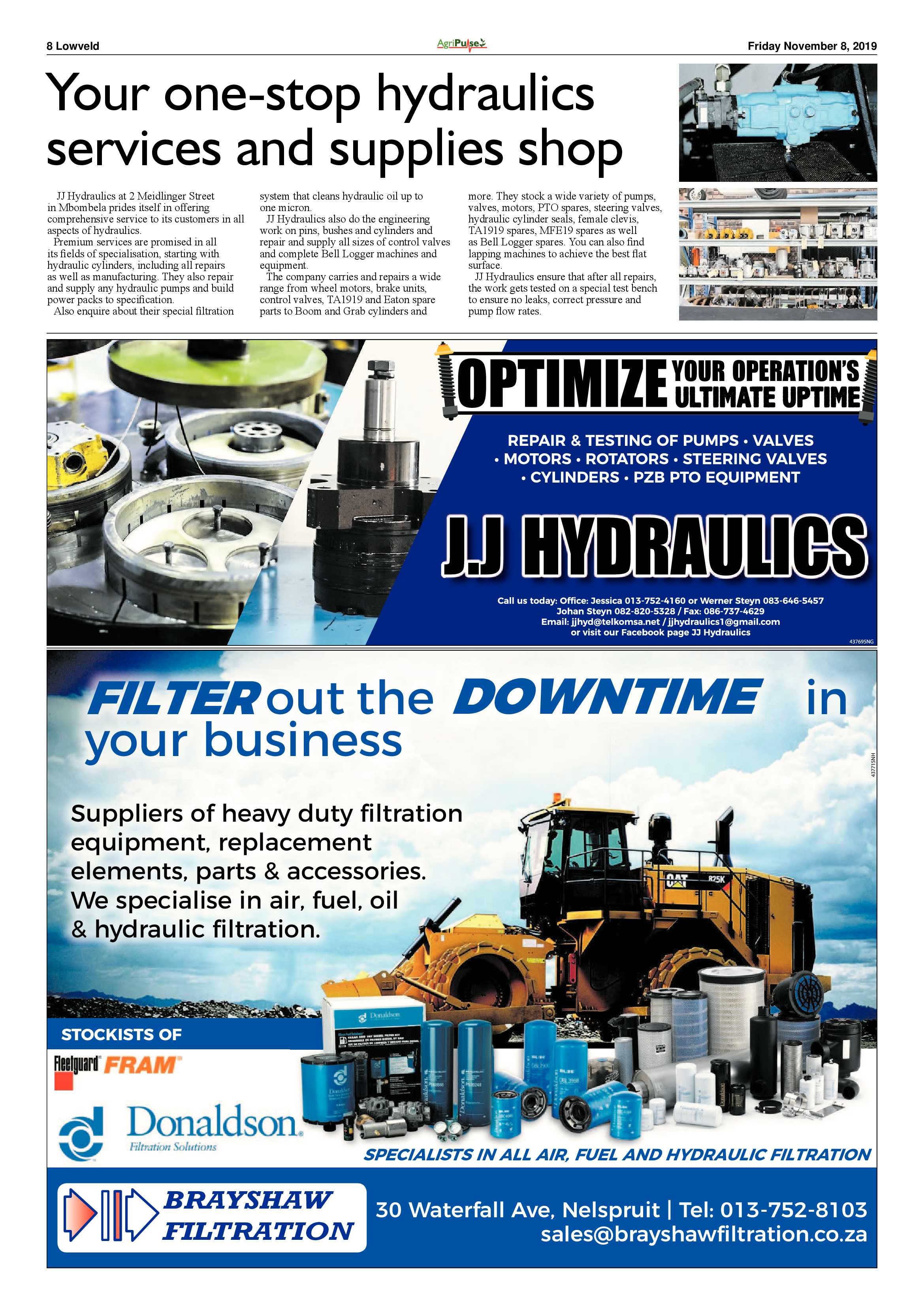 AgriPulse November Edition 2019 page 8