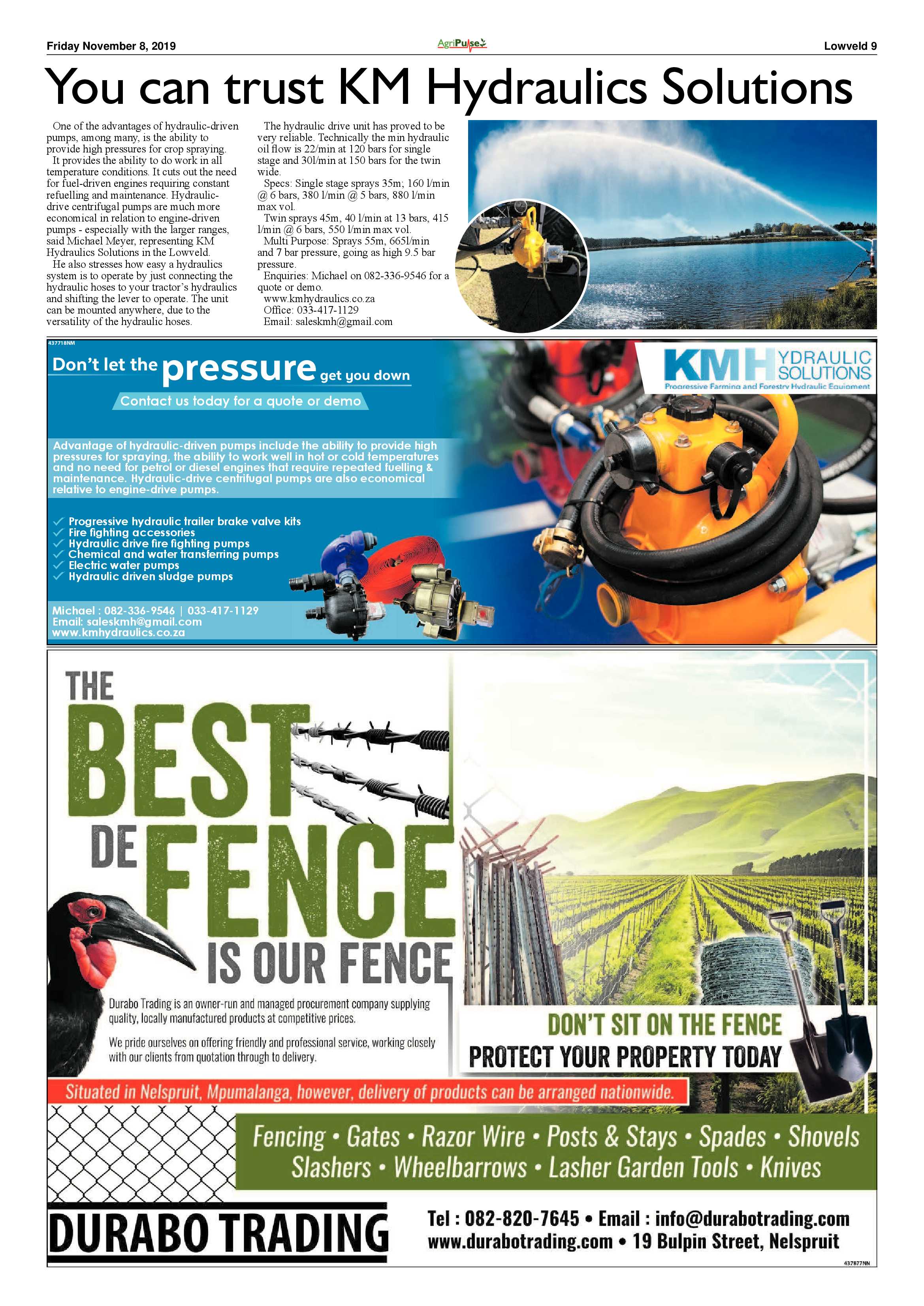 AgriPulse November Edition 2019 page 9