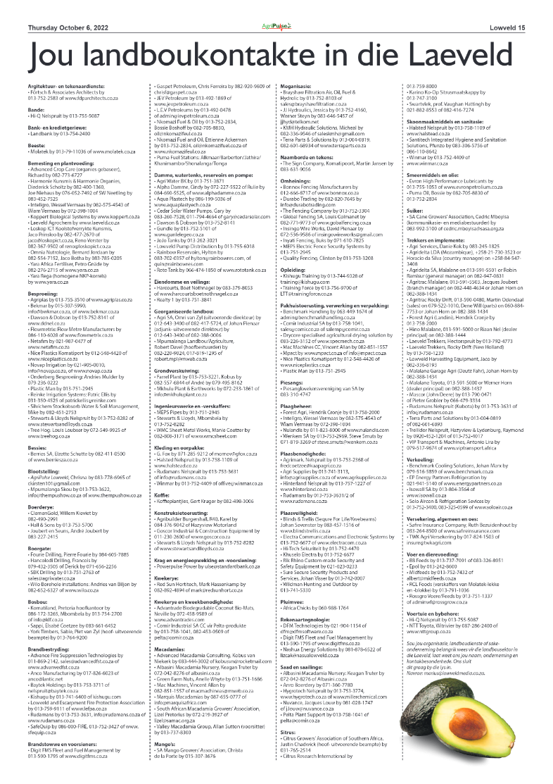 AgriPulse October 2022 page 15