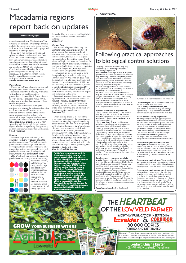 AgriPulse October 2022 page 2