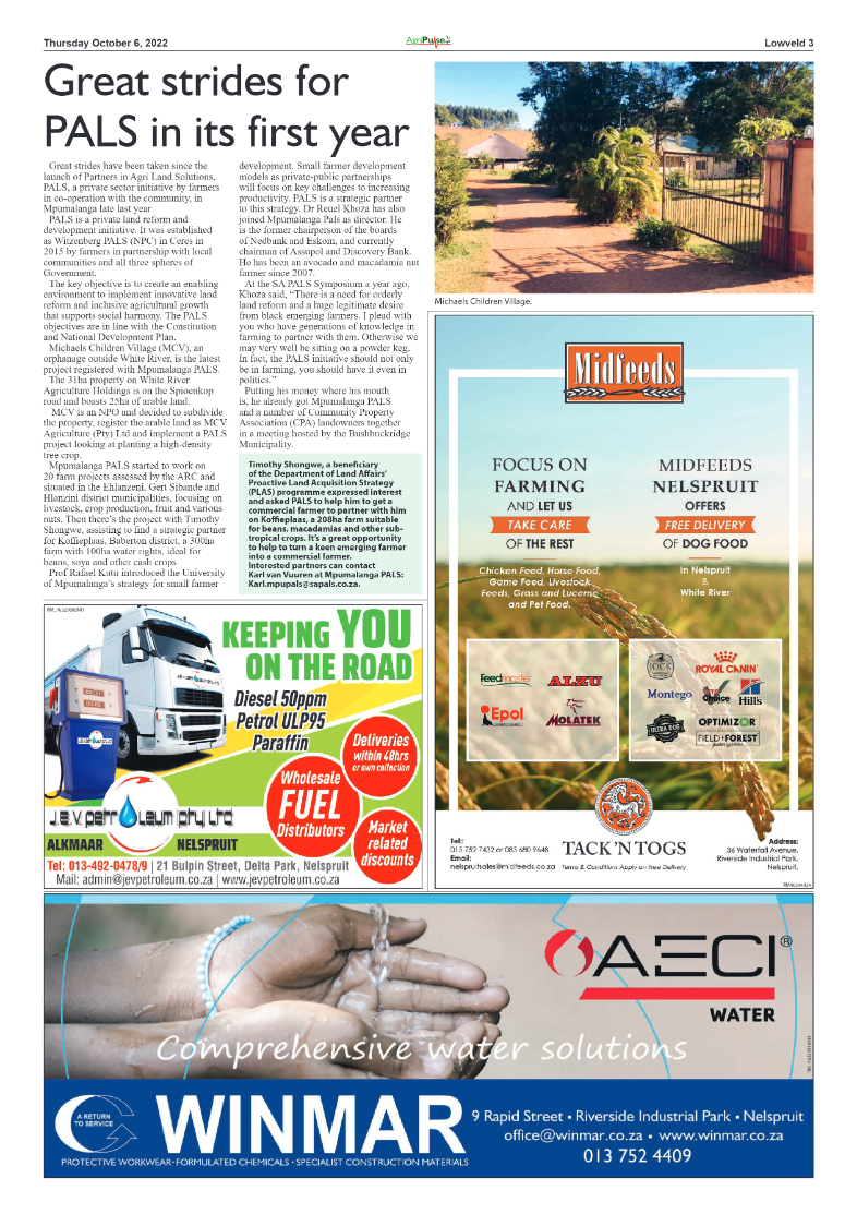 AgriPulse October 2022 page 3