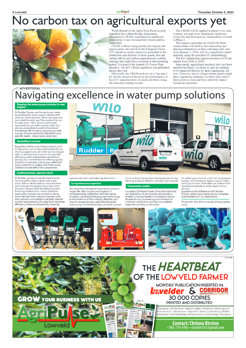 AgriPulse October 2023 page 6