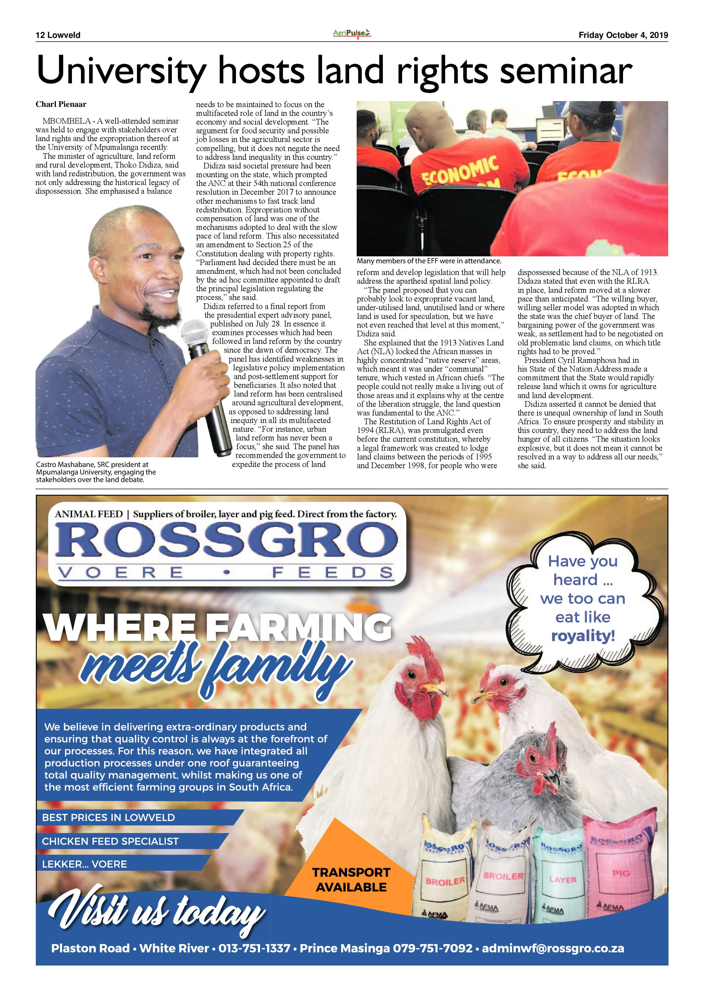AgriPulse October 2019 page 12