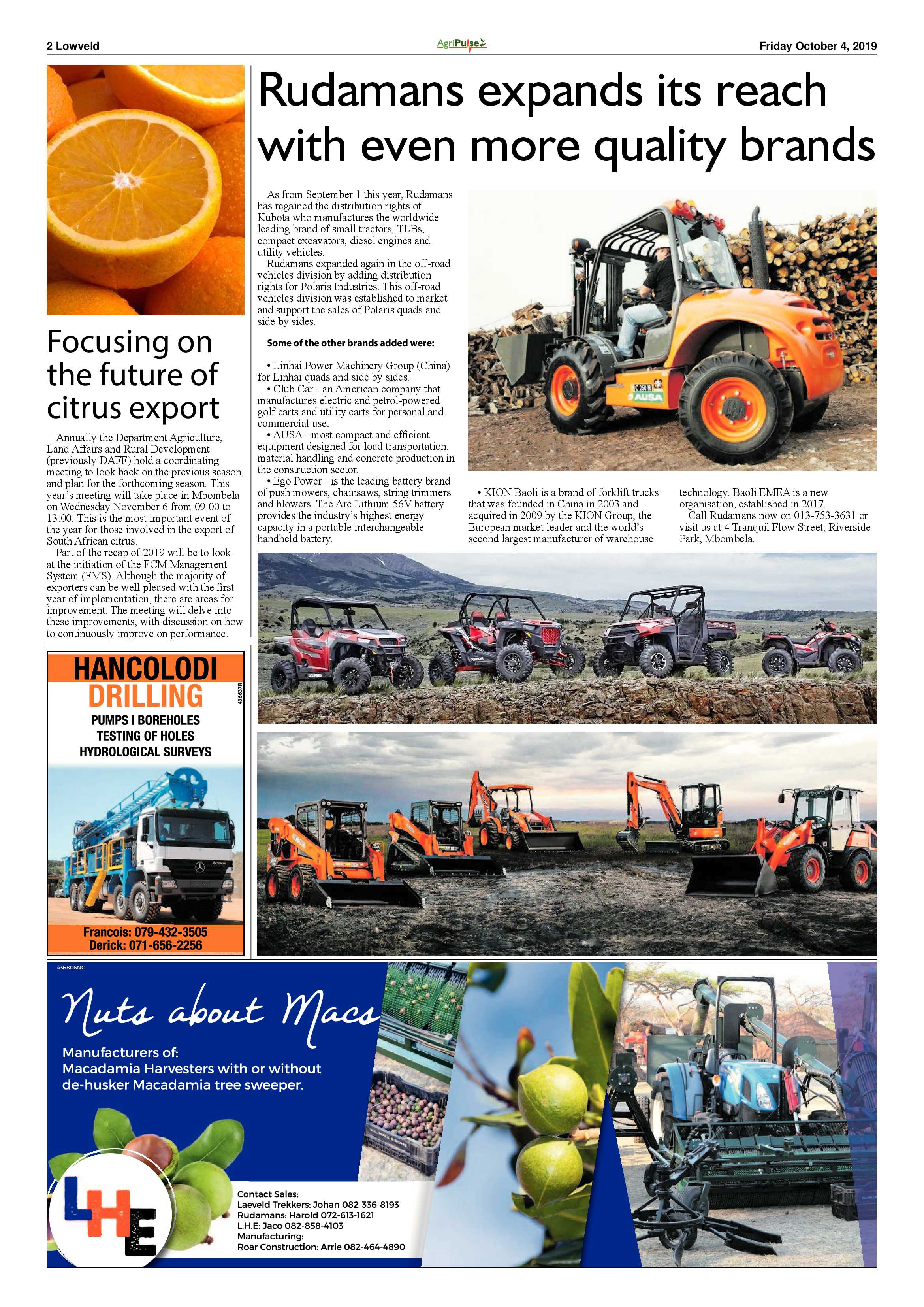 AgriPulse October 2019 page 2
