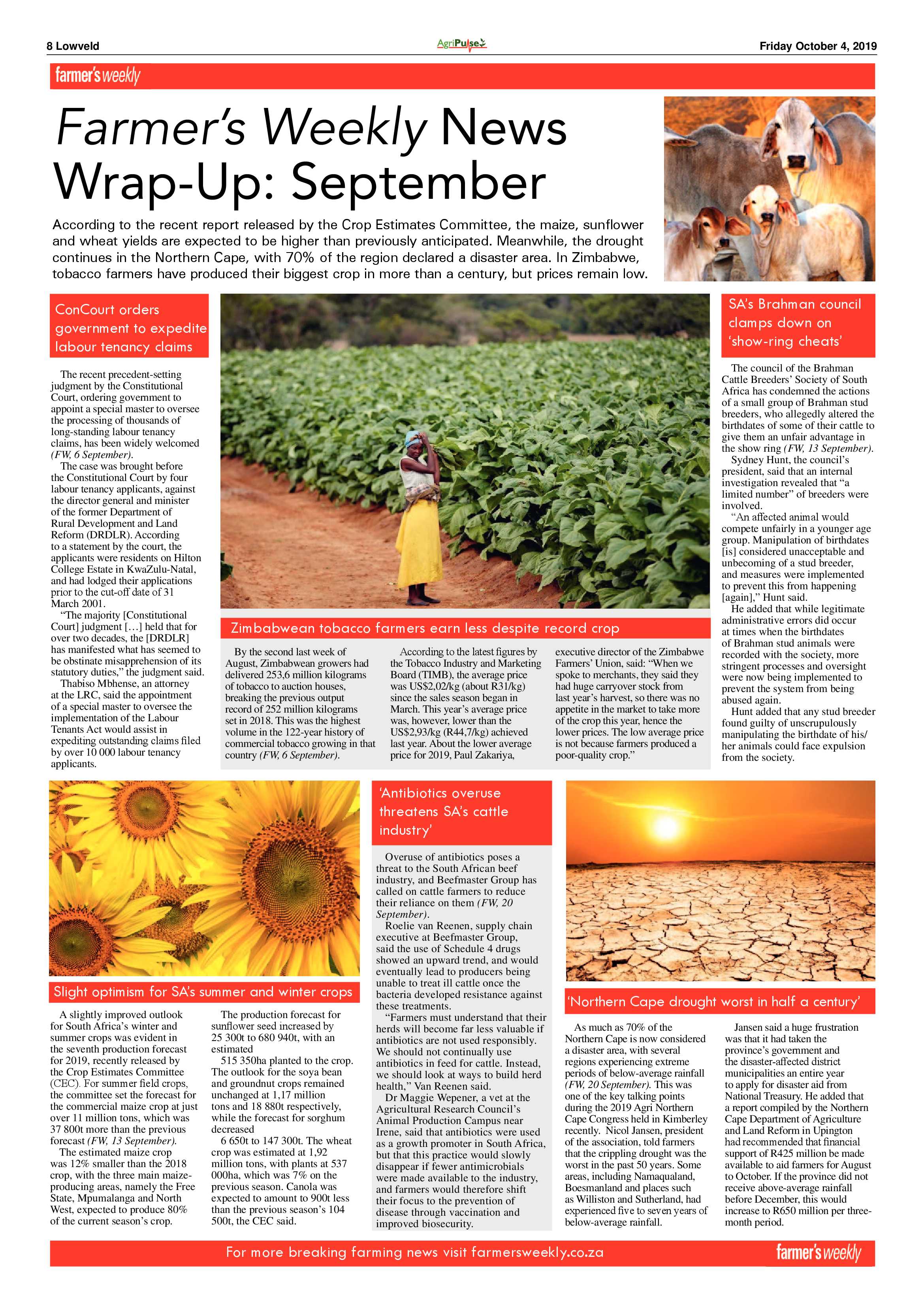 AgriPulse October 2019 page 8