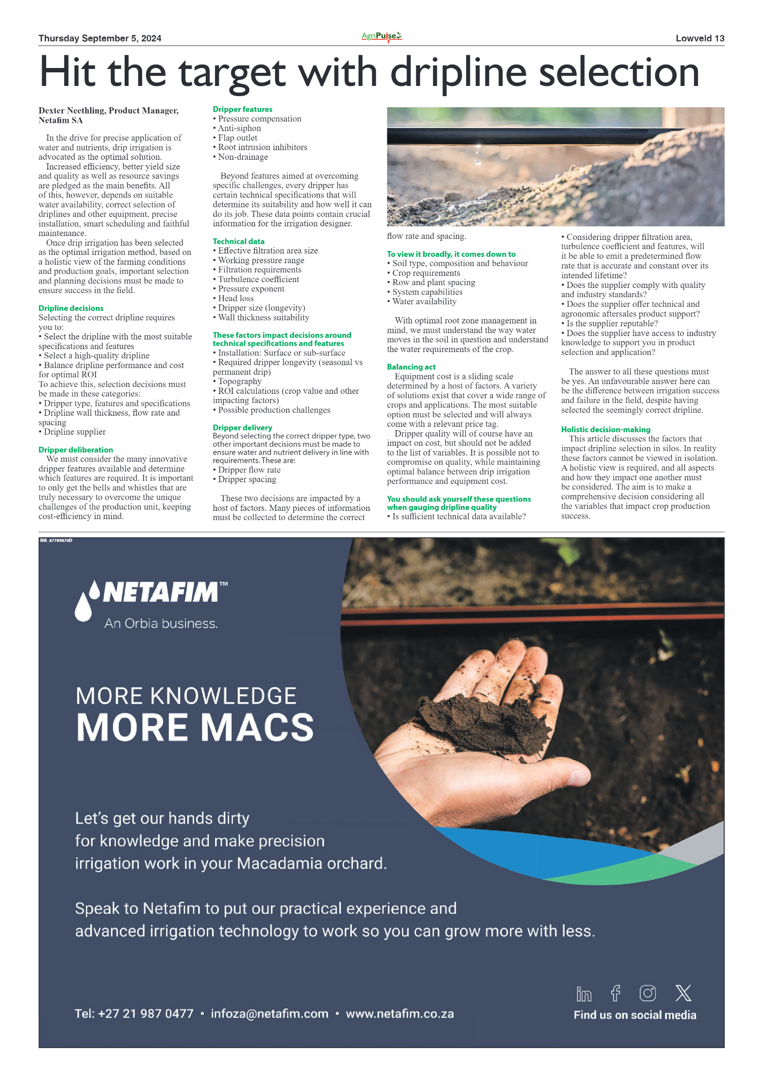 AgriPulse September 2024 page 13