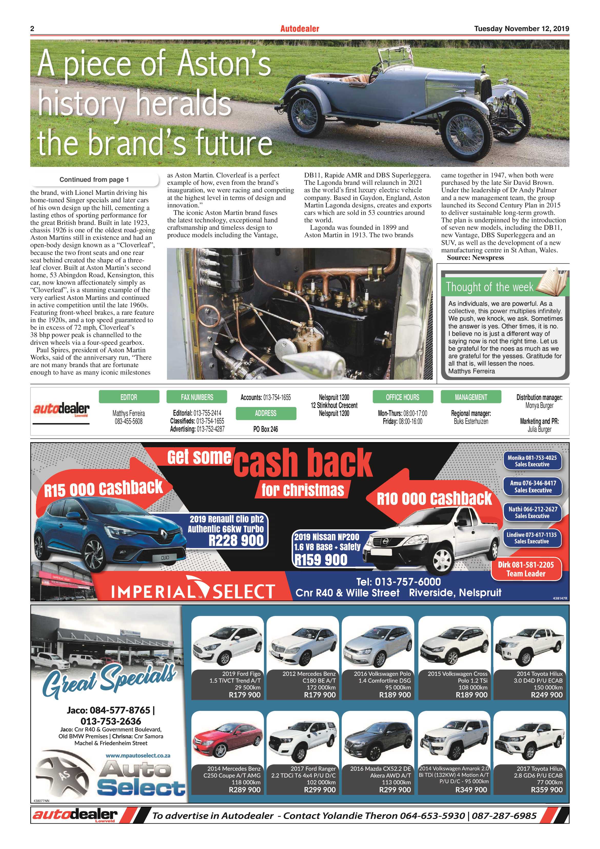 Autodealer 12 November 2019 page 2