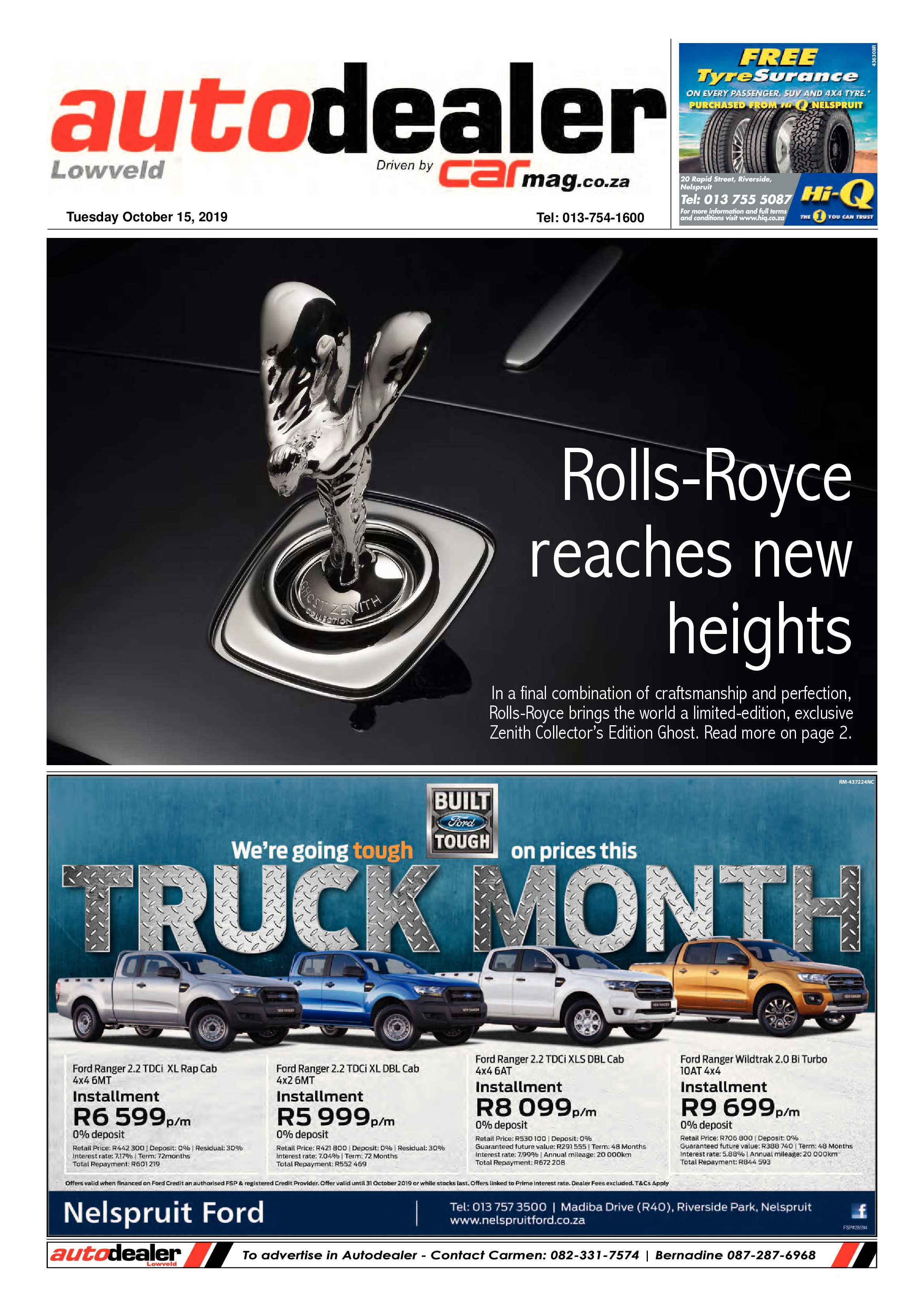 Autodealer 15 October 2019 page 1