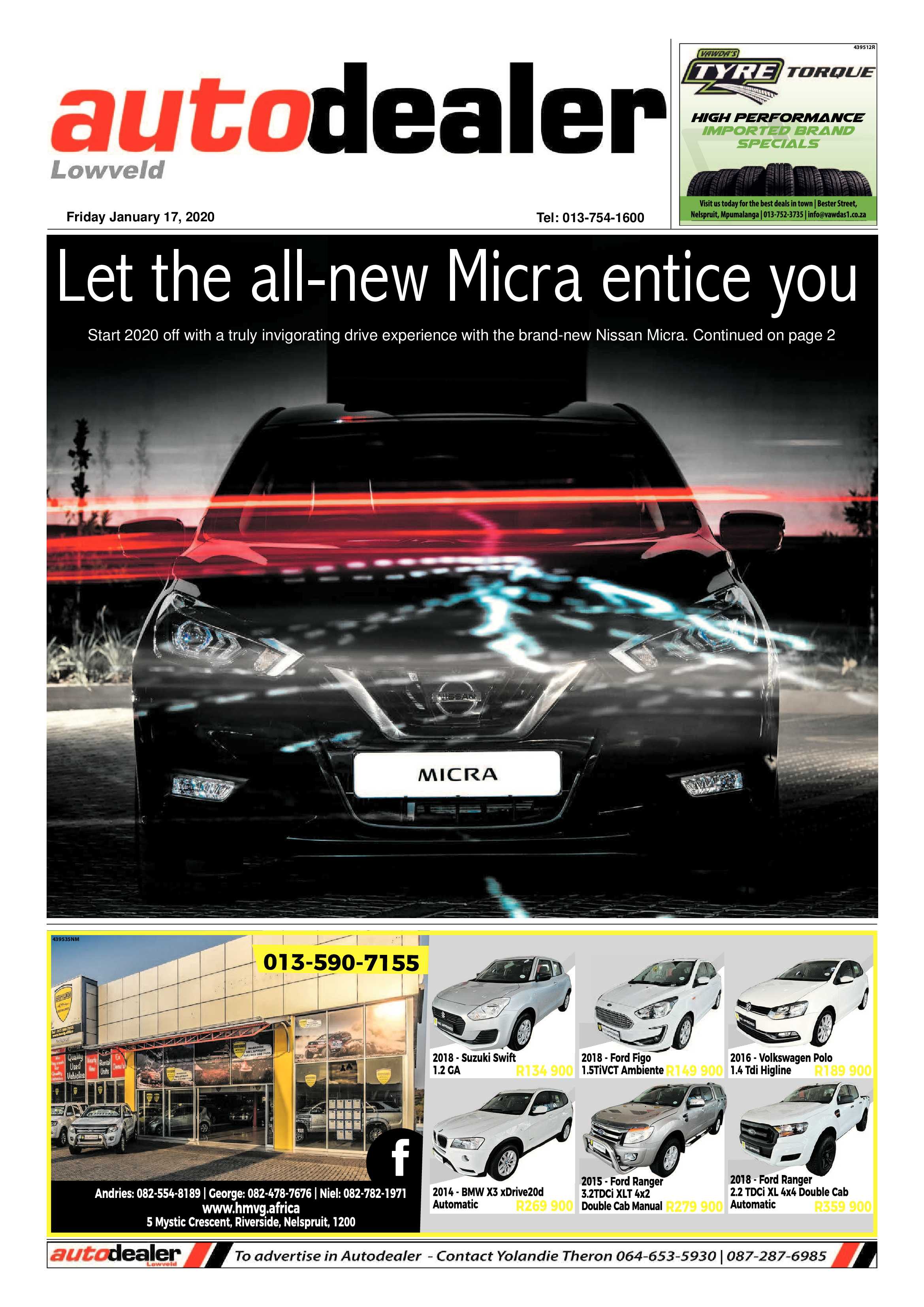 Autodealer 17 January 2020 page 1