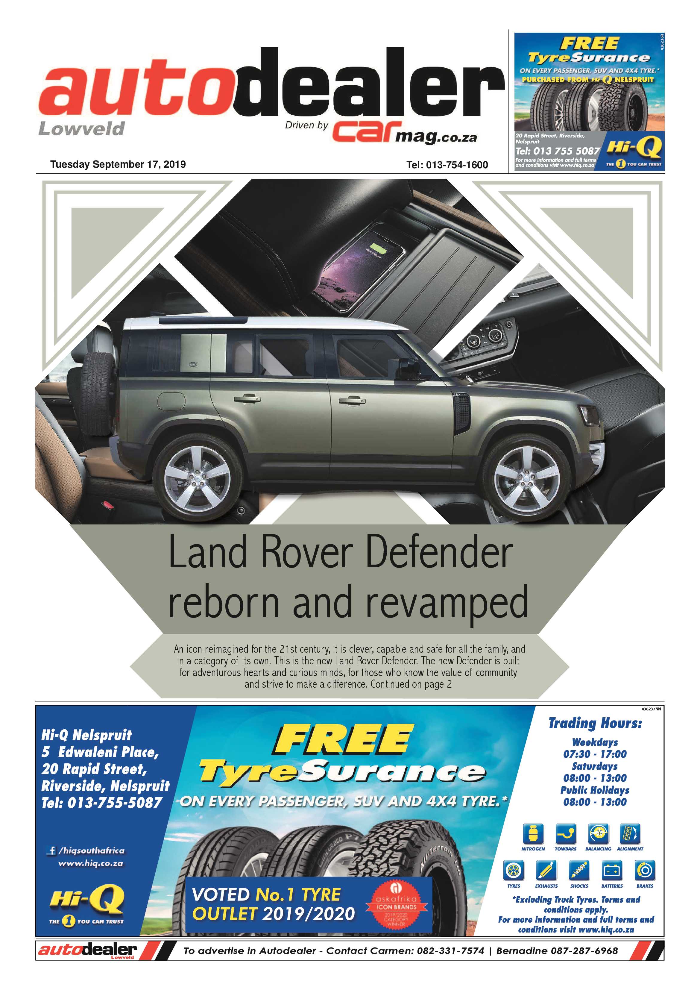 Autodealer 17 September 2019 page 1