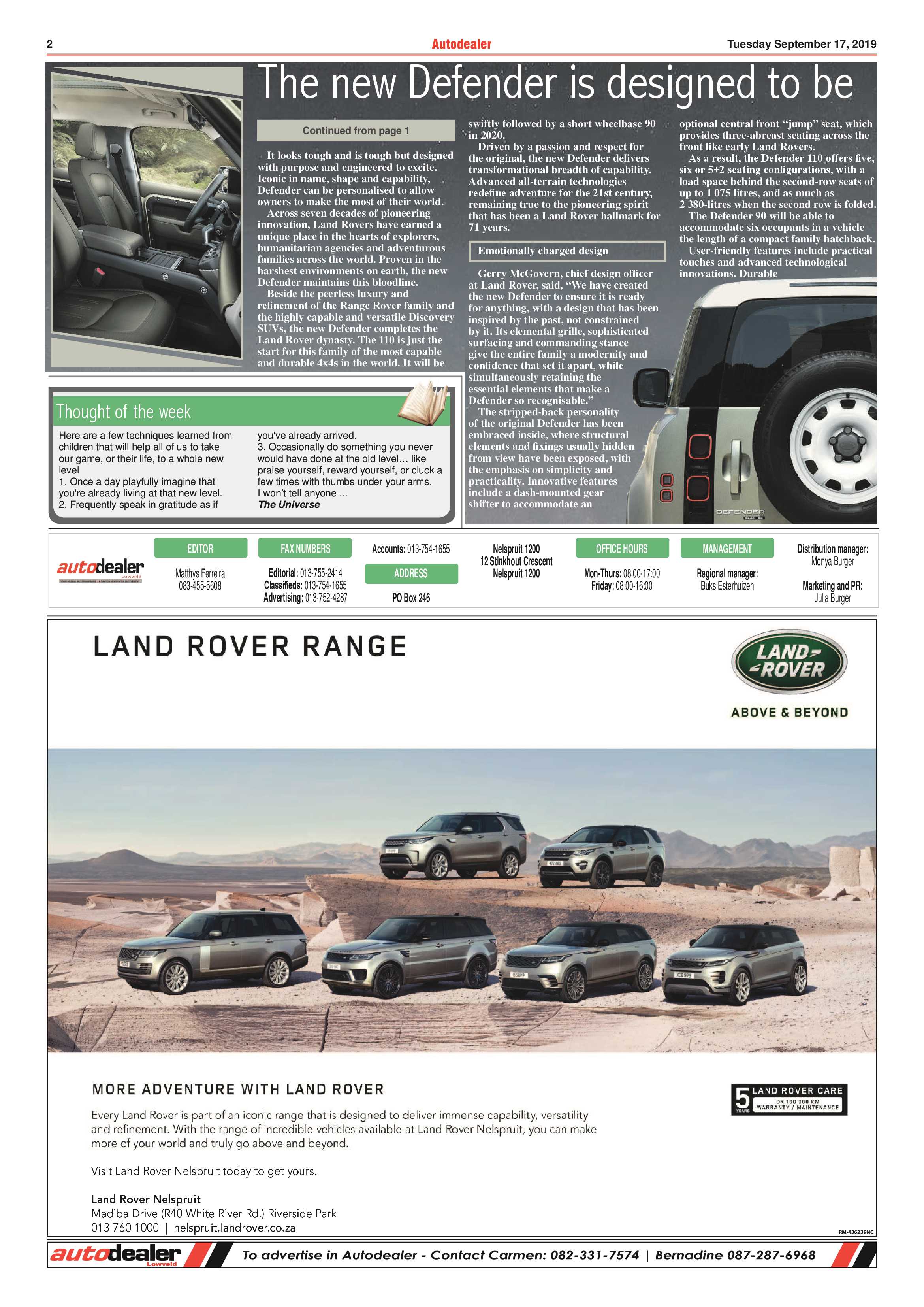 Autodealer 17 September 2019 page 2