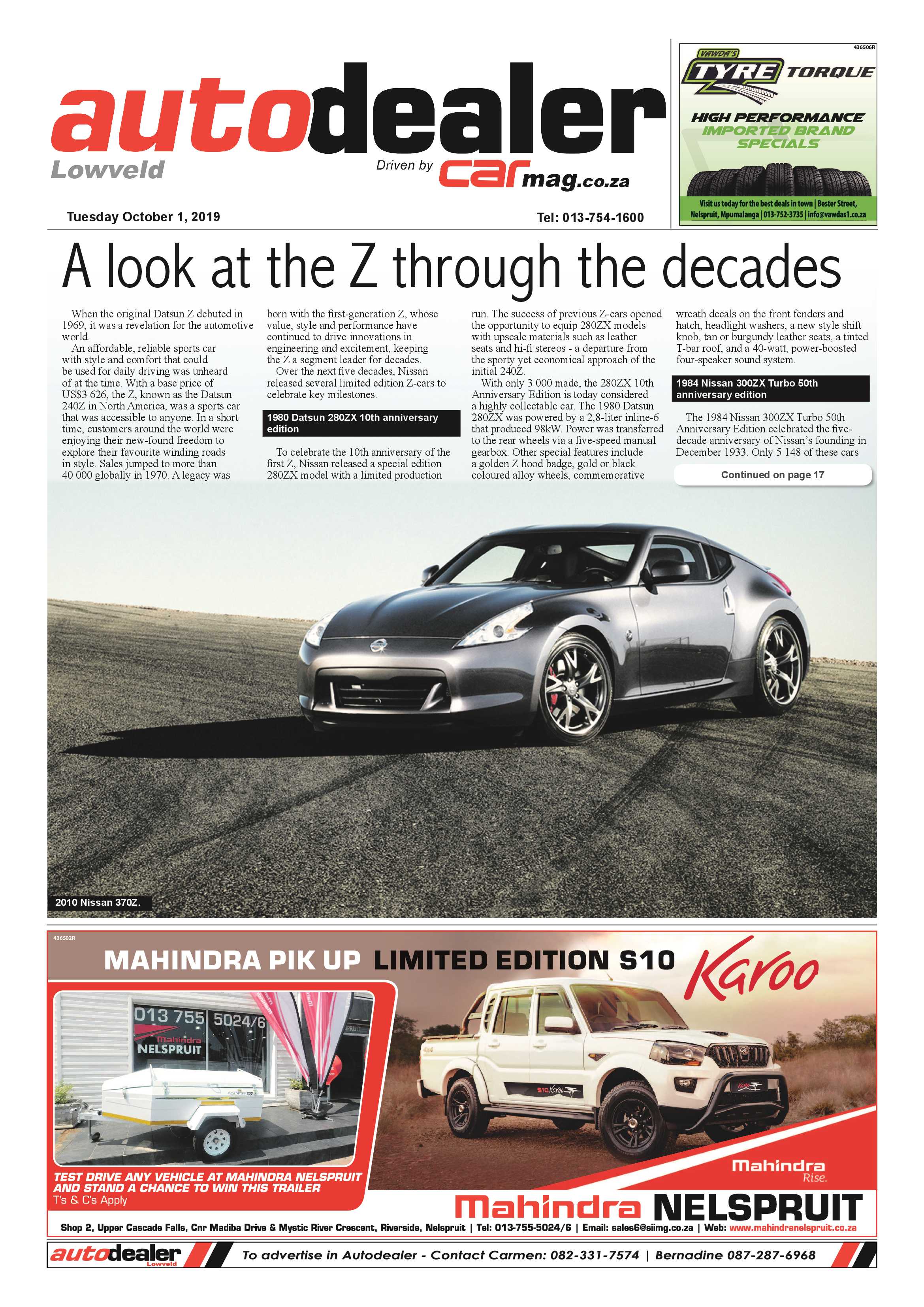 Autodealer 1 October 2019 page 1