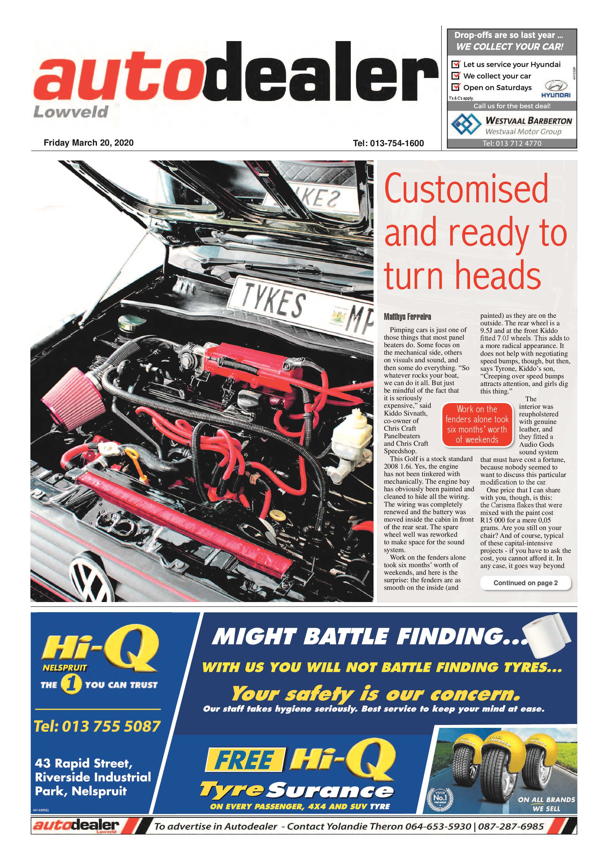 Autodealer 20 March 2020 page 1